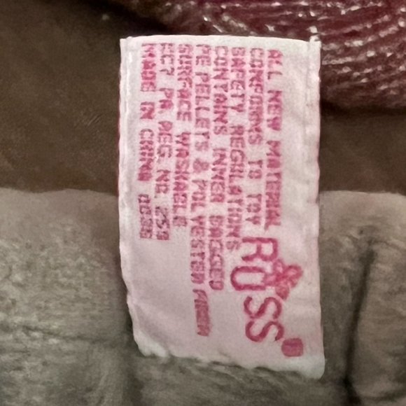 RUSS BERRIE Retired Brigette Gray Poodle Plush Neon Yellow Jacket Deer Valley - Picture 8 of 8